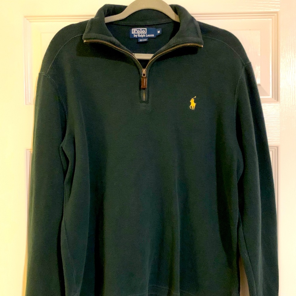 M 1/4 zip up Ralph Lauren pullover!
